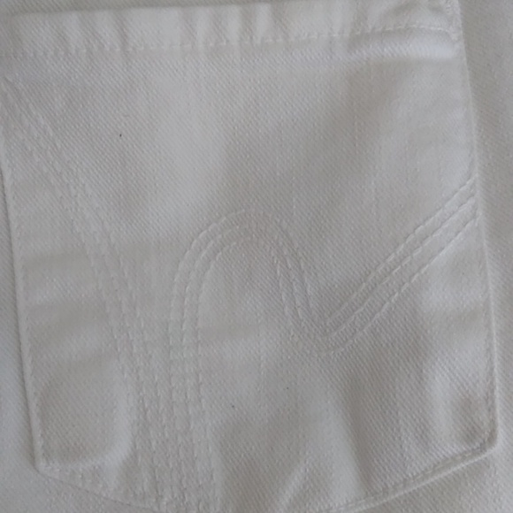 Citizens of Humanity Hutton Stretch High Rise Wide Leg jeans sz  25 raw hem - Picture 13 of 16